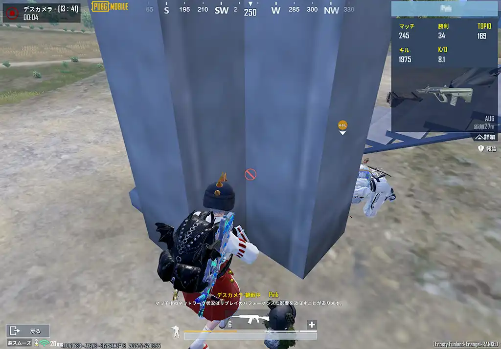 ポチンキの教会でやられたスクリーンショット