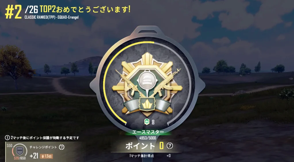 レートはプラマイ0