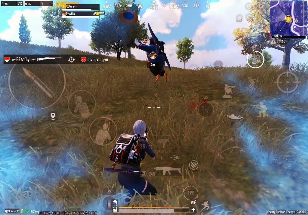 ペンギンを味方にしたスクリーンショット