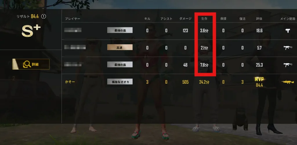 味方が早くいなくなりすぎた