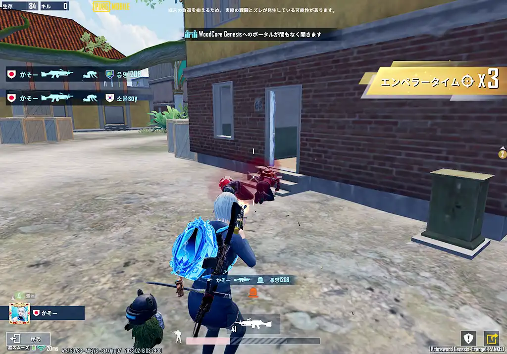 ポチンキで敵パと戦う