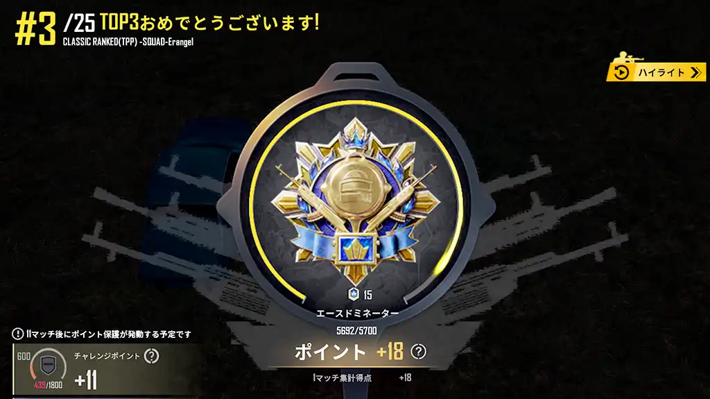 3Kしかしていないのにレートが18上がる