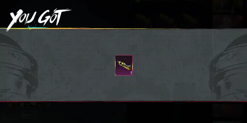 50回のボーナスで「銃器部品」１個